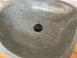 Preview: Naturstein Waschbecken Aufsatzwaschbecken Flussstein 50x45