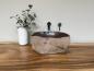 Preview: Naturstein Waschbecken Aufsatzwaschbecken Flussstein 44x38 cm