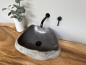 Preview: Naturstein Waschbecken Aufsatzwaschbecken Flussstein 48x40 cm