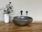 Preview: Naturstein Waschbecken Aufsatzwaschbecken Flussstein 43x38 cm