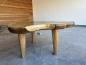 Preview: Couchtisch Massivholz Tisch Suar Holz 120x100 cm